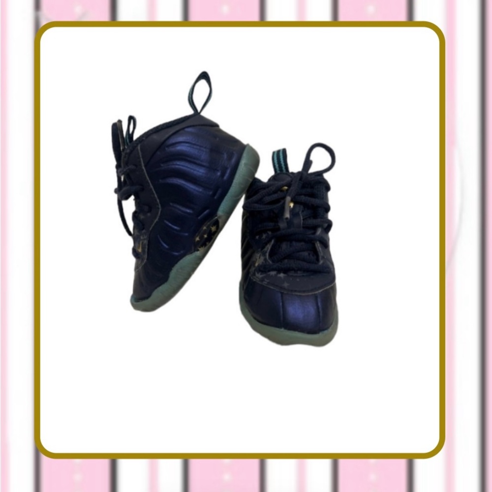 Jordan foam Little Posite One TD 'Gold Stars' 5C